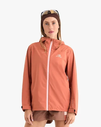 Jaqueta Galapagos Darwin Light Freeze Fem - Terracota (Impermeável)