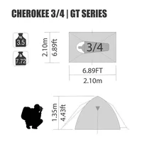 Barraca NTK Cherokee GT 3/4 Pessoas