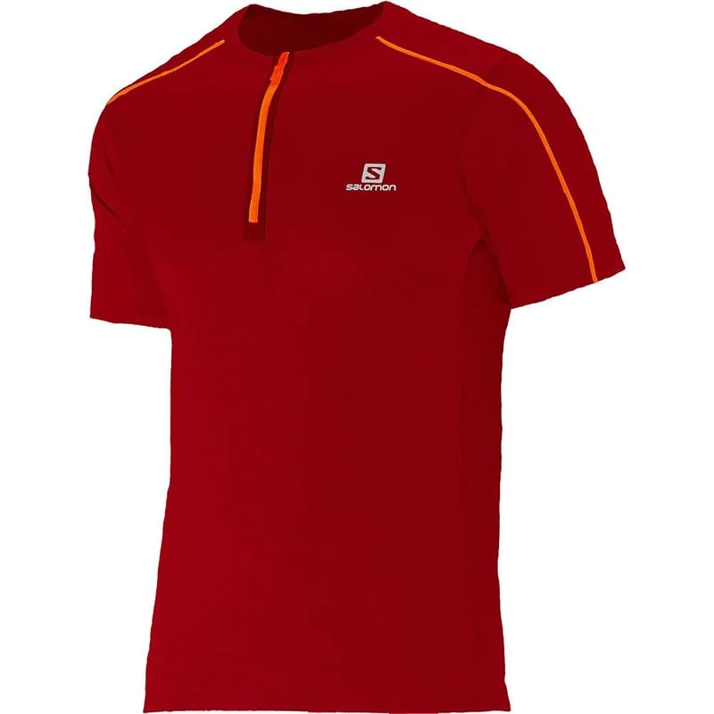 Camiseta Salomon Action 1/2 Zip Masc