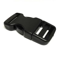 Fecho Curtlo Tridente para Reposição 20 mm Preto