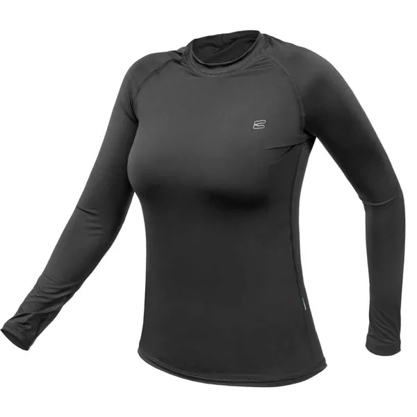 T-shirt Curtlo Thermosense Fem Preto
