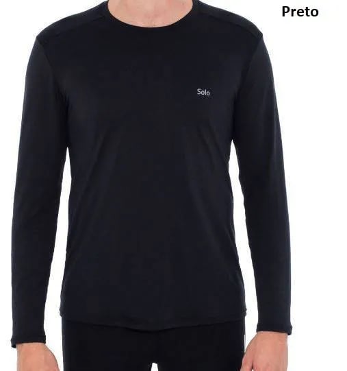 Camiseta Solo Ion UV ML Masc - Modelo Novo