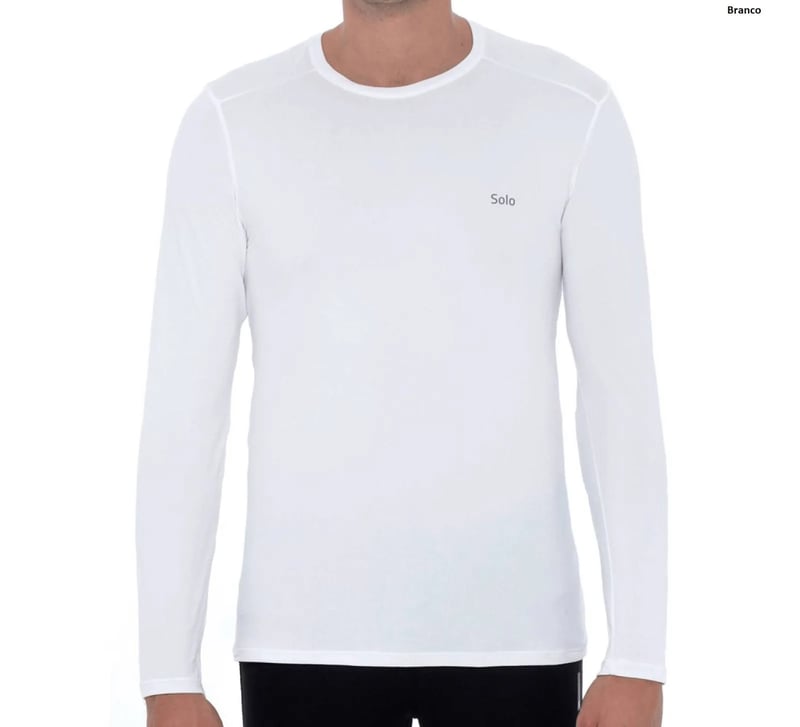 Camiseta Solo Ion UV ML Masc - Modelo Novo