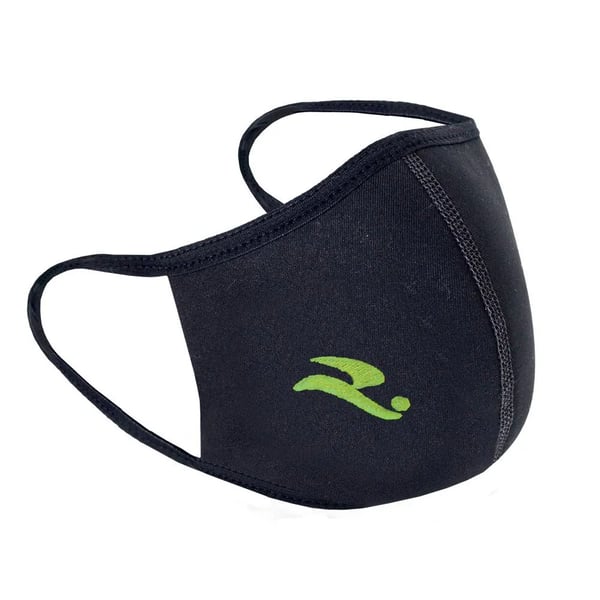 Máscara de Proteção Realtex Neoprene - Preto/Laranja