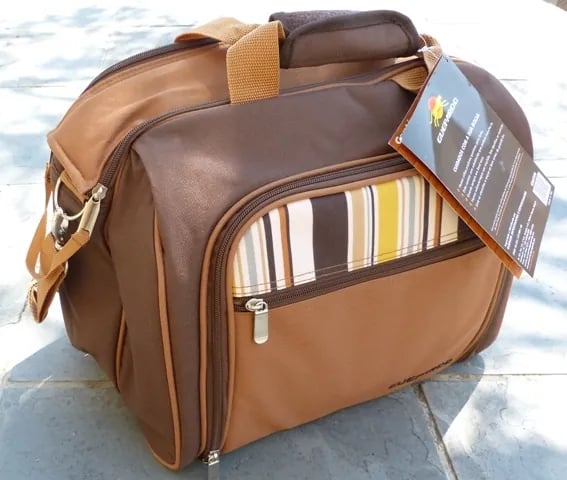 Bolsa Térmica Guepardo com Kit Picnic 4 Pessoas