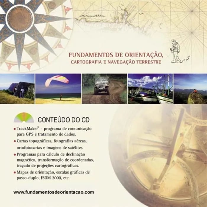 Livro Fundamentos de Orientação, Cartografia e Navegação Terrestre