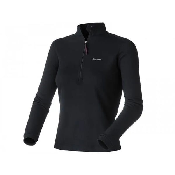 Blusa Solo X-Thermo DS Zip Lady - Preta