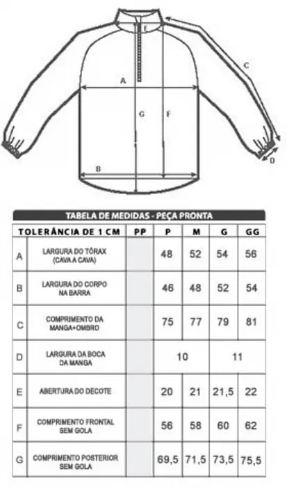 Blusa Curtlo Zip Thermoskin® Masc
