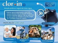 Clor-in 1 - Pastilhas purificadoras de água