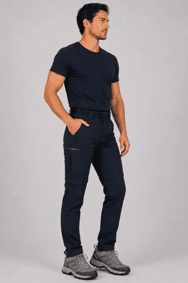 Calça Bermuda Hard Elastic Masc - Preto