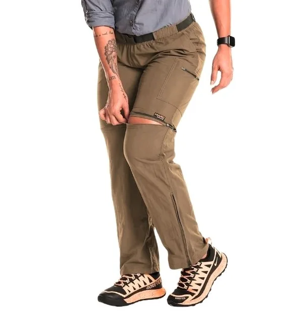 Calça Bermuda Hard Bio Fem - Caqui