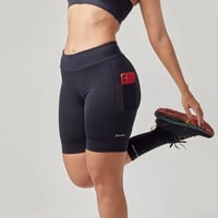 Bermuda 4Climb Runners Fem - Preto