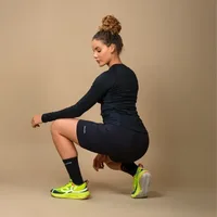 Bermuda 4Climb Runners Fem - Preto
