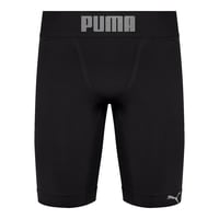 Bermuda Térmica Puma Long Boxer Sport Sem Costura - Preto