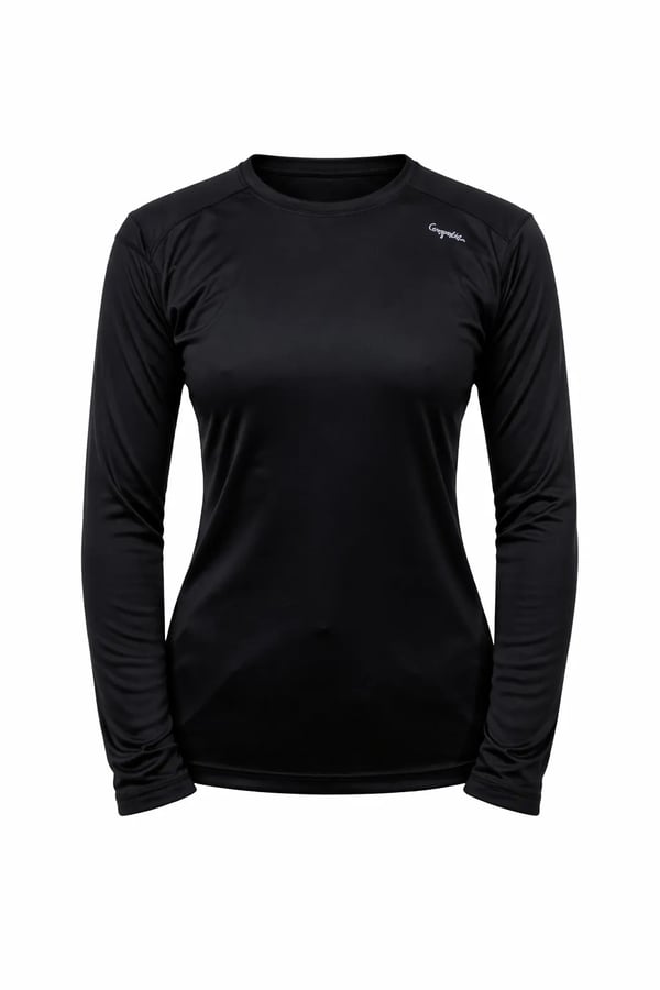 Blusa Conquista Arctic Fem - Segunda Pele Térmica - Preto