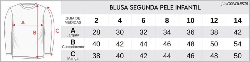 Blusa Conquista Arctic Kids - Segunda Pele