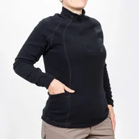 Blusa Curtlo Zip Fleece Fem