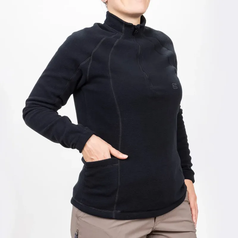 Blusa Curtlo Zip Fleece Fem