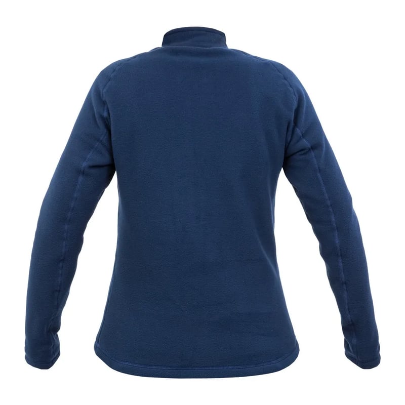 Blusa Curtlo Zip Thermofleece Fem - Azul Marinho