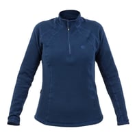 Blusa Curtlo Zip Thermofleece Fem - Azul Marinho