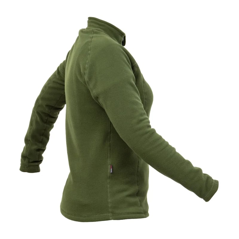 Blusa Curtlo Zip Thermofleece Fem - Verde Musgo