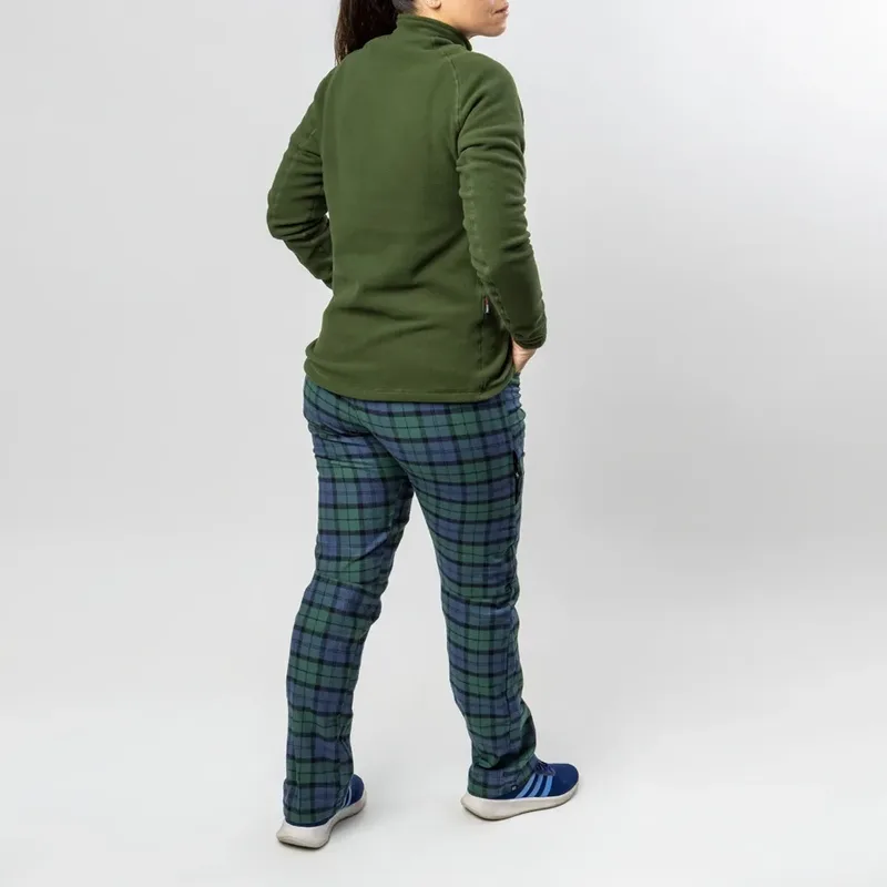 Blusa Curtlo Zip Thermofleece Fem - Verde Musgo