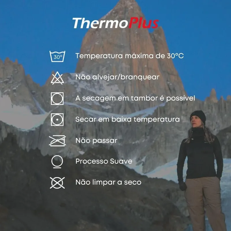 Blusa Curtlo Zip Thermoplus Fem