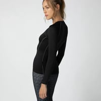 Blusa Fila Compress Skin II ML Fem - Preto