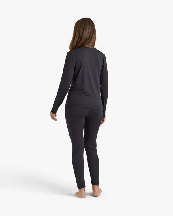 Blusa Galapagos Lithium Heat Segunda Pele Fem - Preto