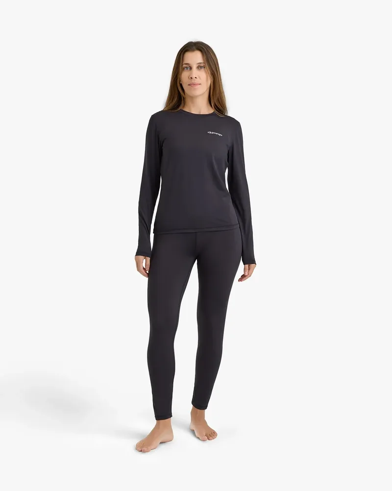 Blusa Galapagos Lithium Heat Segunda Pele Fem - Preto
