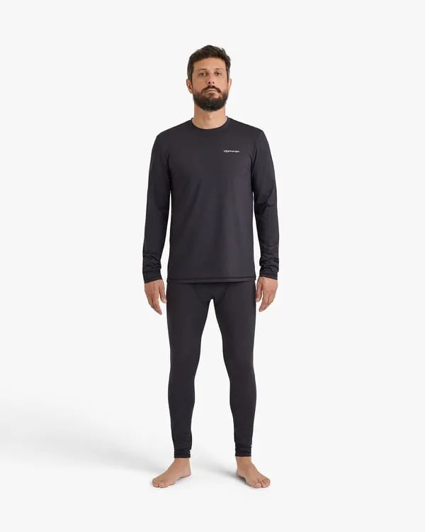 Blusa Galapagos Lithium Heat Segunda Pele Masc - Preto