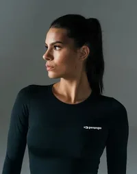 Blusa Galapagos Long Sleeve Lithium Thermo Fem - Preto