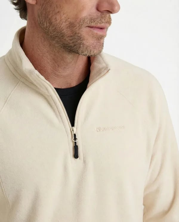 Blusa Galapagos Fleece Makalu 2.0 Masc - Marfim