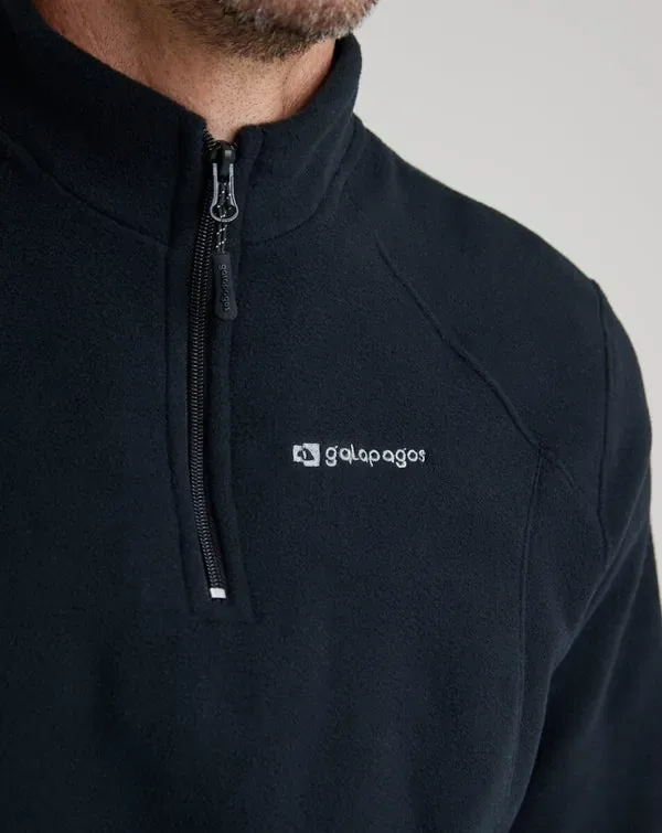 Blusa Galapagos Fleece Makalu 2.0 Masc - Preto