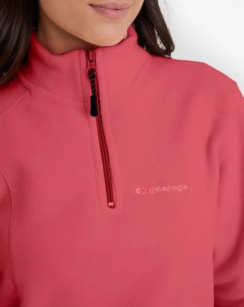 Blusão Galapagos Fleece Makalu 2.0 Fem - Goiaba