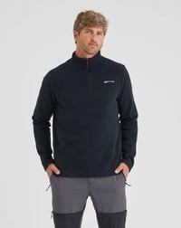 Blusa Galapagos Fleece Makalu Masc P - Preto