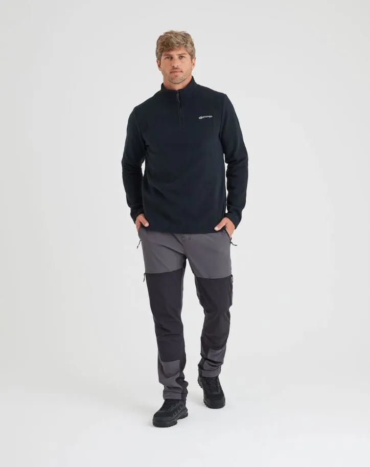 Blusa Galapagos Fleece Makalu Masc P - Preto