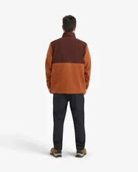 Blusa Galapagos Fleece Sherpa Unissex - Terracota e Marrom