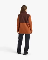 Blusa Galapagos Fleece Sherpa Unissex - Terracota e Marrom