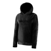 Blusa Salomon Polar LT Hoodie Fem - Preta