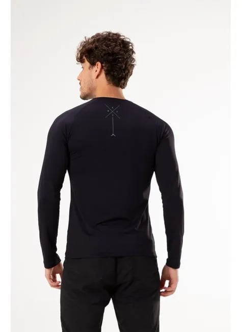 Blusa Segunda Pele Alpen Emana Masc - Preto
