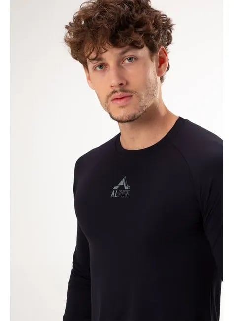Blusa Segunda Pele Alpen Emana Masc - Preto