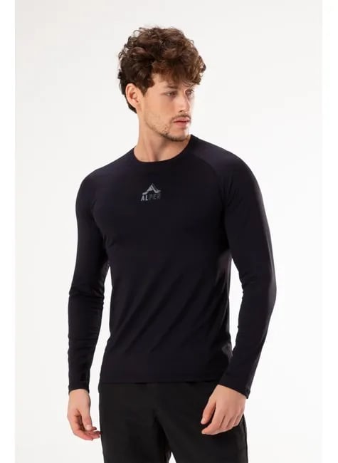 Blusa Segunda Pele Alpen Emana Masc - Preto