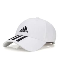 Boné Adidas Baseball 3 Listas - Branco