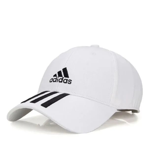 Boné Adidas Baseball 3 Listas - Branco