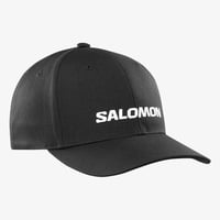 Boné Salomon Logo - Preto