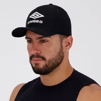 Boné Umbro Classic Logo - Preto