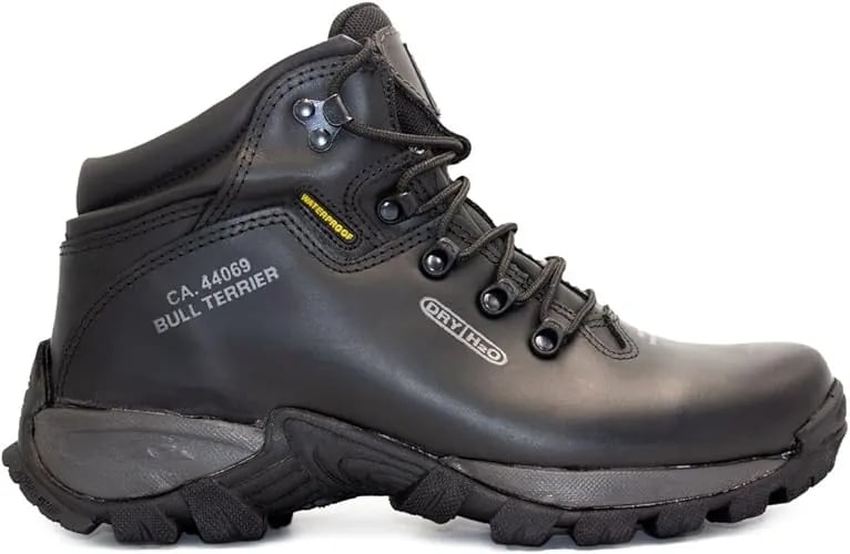 Bota Bull Terrier Terragrip C.A - Preto (Impermeável)