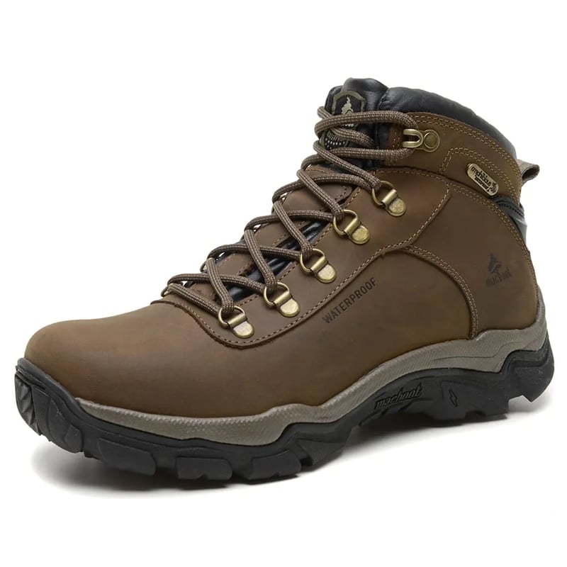 BOTA MACBOOT SANHAÇO 06 MASC - MARROM (IMPERMEÁVEL)