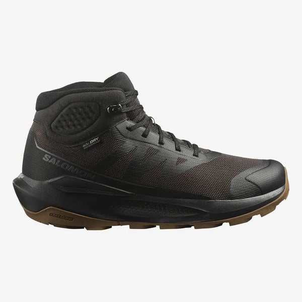 Bota Salomon Elixir Tour Mid Masc - Preto (Impermeável)